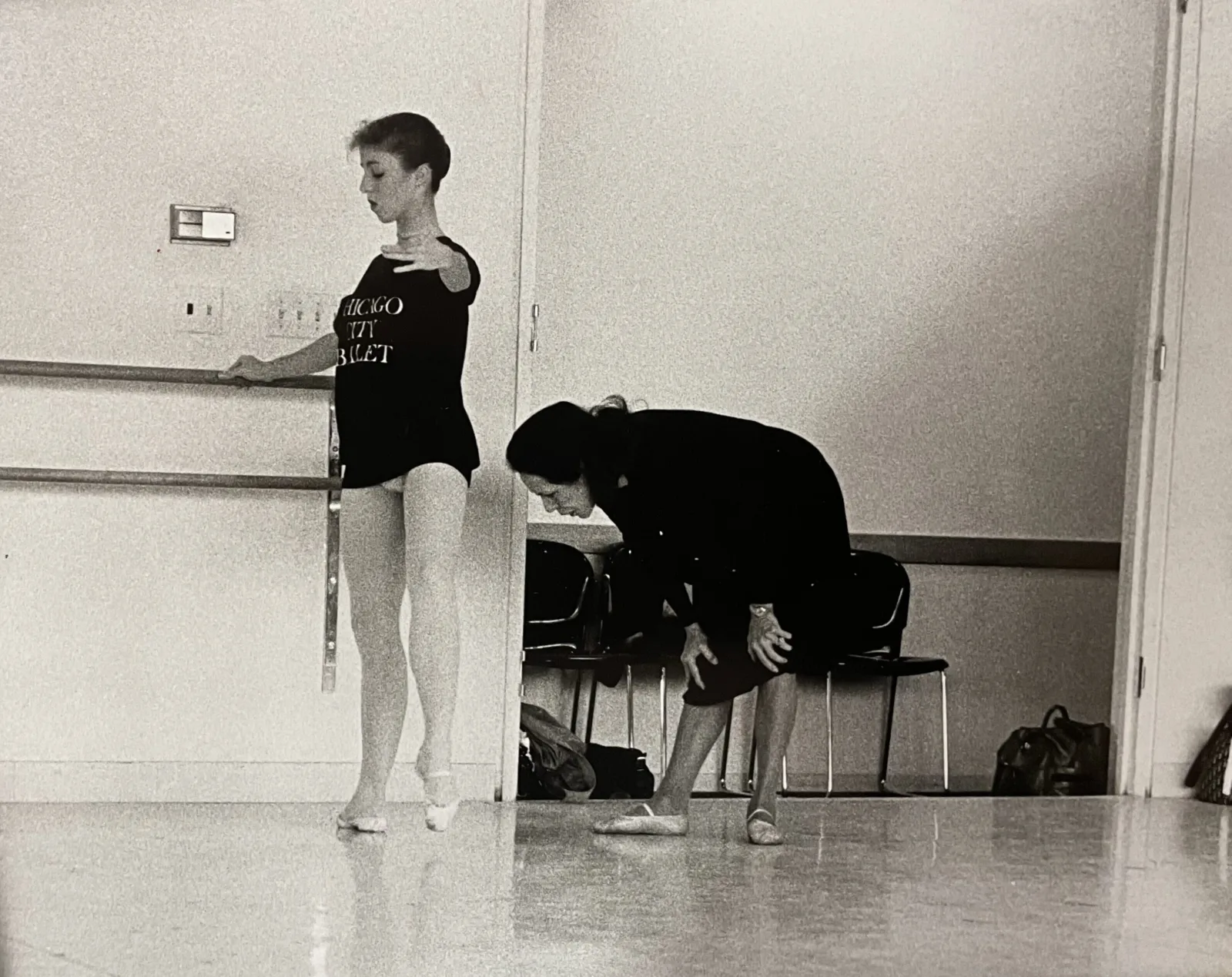 Tallchief Instructing a Student