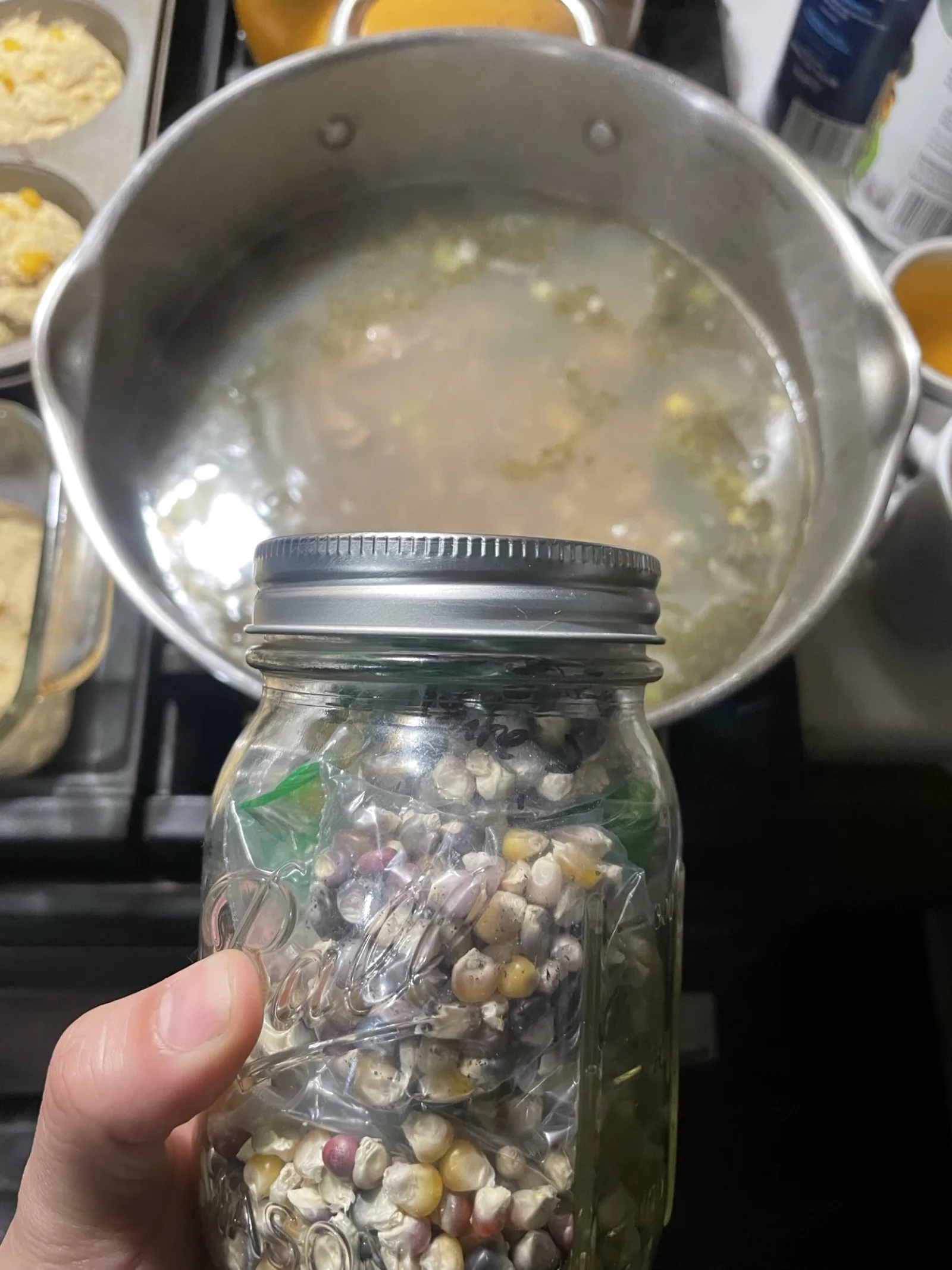 Analú's corn soup